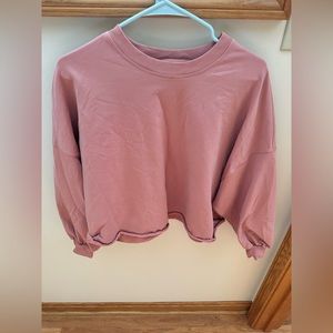 Lululemon cropped long sleeve